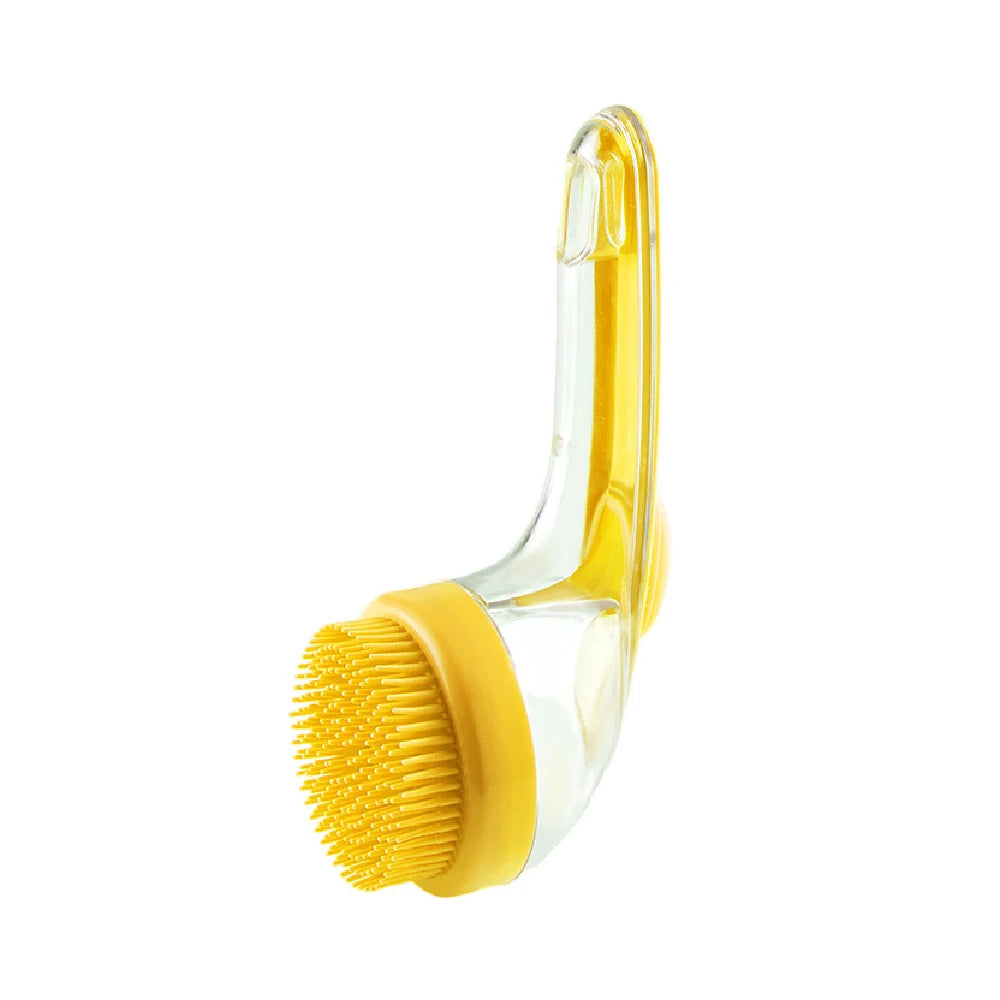 Pet Bath Brush for Small Dogs & Cats: Specialized Dog Washing Tool, Massage Scrub Brush - Pet Bathing Essential For